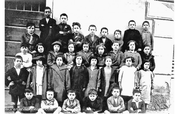 1924 - Alunni di Quinta Elementare Mista