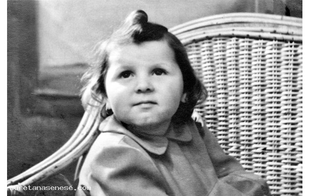 1950? - Ritratto di Clara da piccola