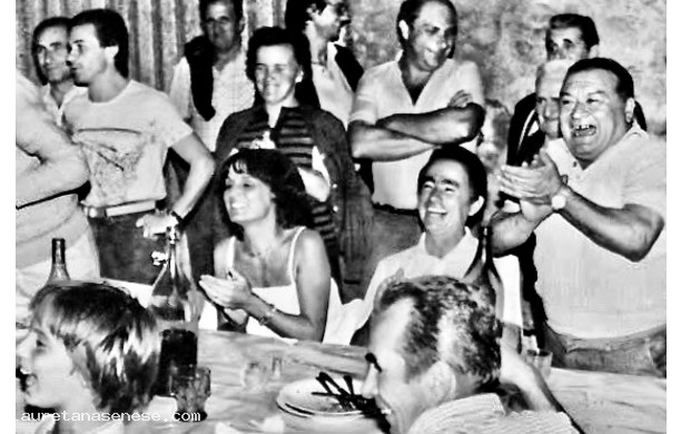 1982, Sabato 21 Agosto - Cena collettiva nel Cocciaio