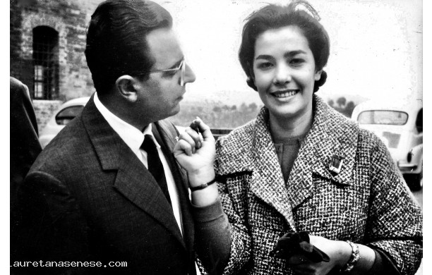 1966? - Una coppia felice, a Monte Oliveto