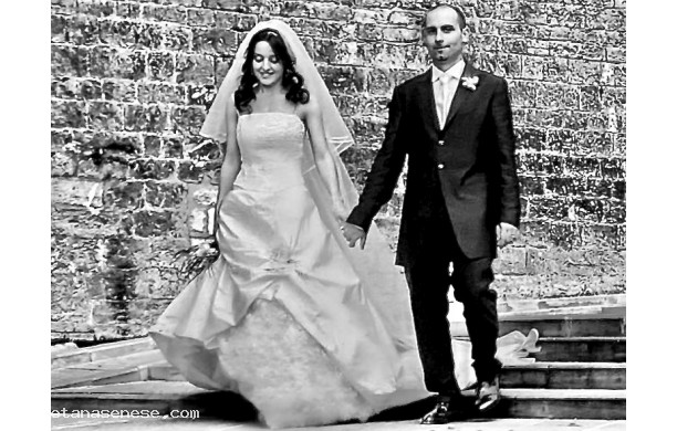 2006, Sabato 22 Luglio - Riccardo ed Enrica appena appena sposati