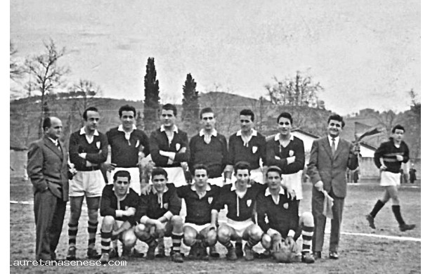 1954 - Foto ufficiale della Virtus nel campionato di Prima Divisione