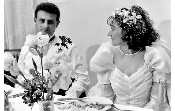 1988, Domenica 8 Maggio - A pranzo dopo la cerimonia nuziale