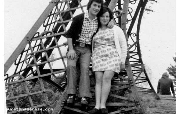 1971 - Rossano e Daniela all'Amiata