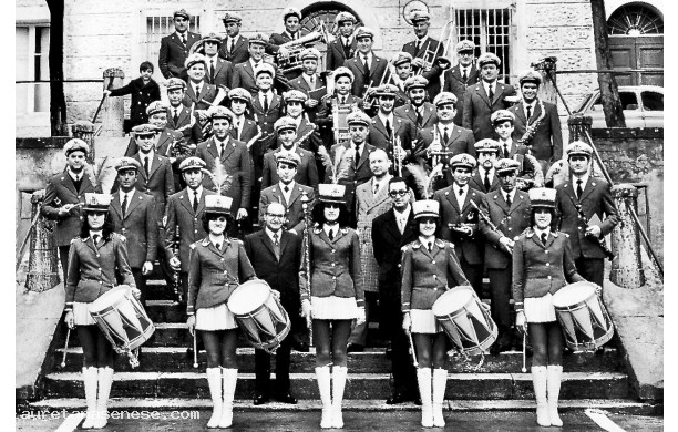 1970 - La formazione bandistica al completo