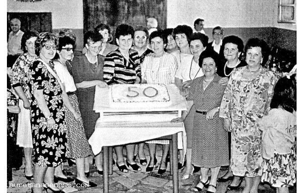 1989 - Festa dei 50 anni di donne ascianesi