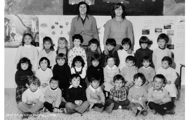 1980 - Scuola Materna, il gruppo blu