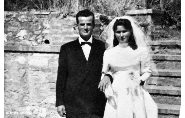 1957 - Si sposano Pietro e Marusca
