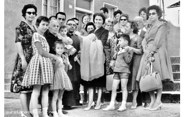 1960, Luned 15 Agosto - Battesimo di Gianfranco