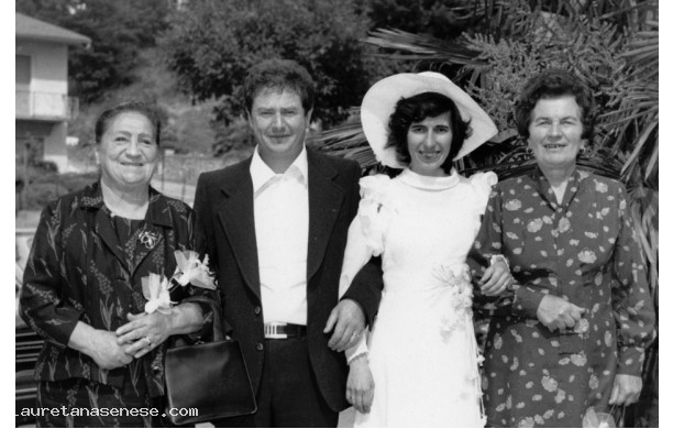 1973, Sabato 9 Giugno - Amiche di famiglia dello sposo