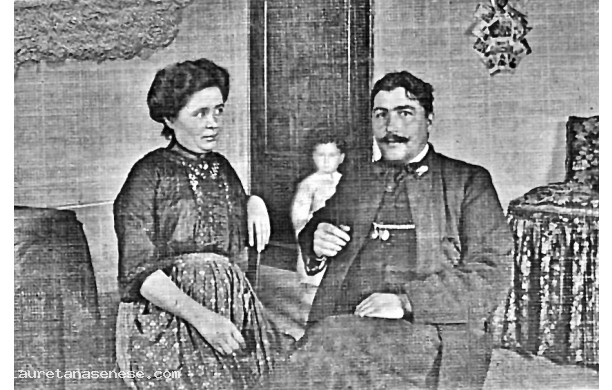 1894 - Emilia e Giovanni alcuni anni dopo il matrimonio