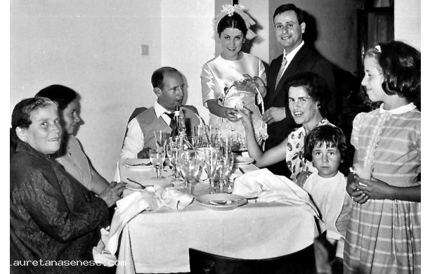1965, Sabato 4 Settembre  Guido e Mariapia, con la famiglia del cugino Mario Mencarelli