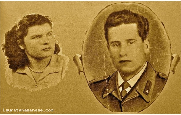 1949 - Fidanzamento ufficiale di Aldo e Ivana, sposi il 24 Aprile 1954