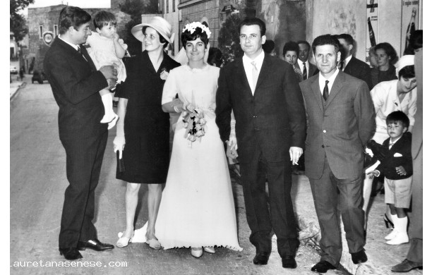 1966 - Franca e Pietro, sposi