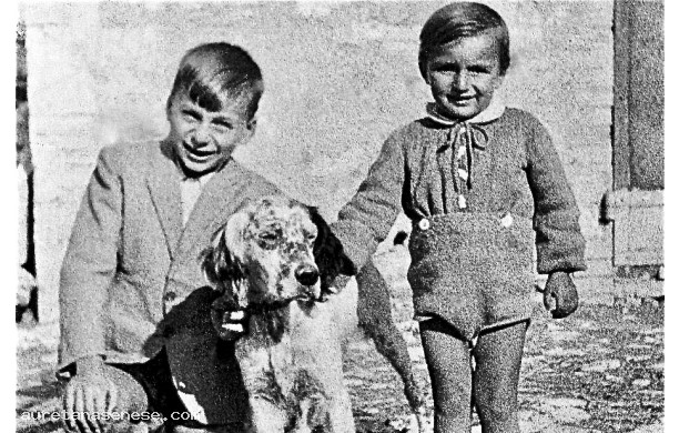 1952 - Due bimbi e un cane