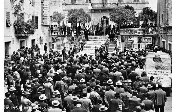 1963 - Comizio del 1 Maggio in Piazza Garibaldi