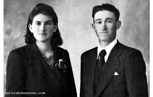 1940? - Ricordo Matrimonio Lippi, i genitori di Elda Turillazzi