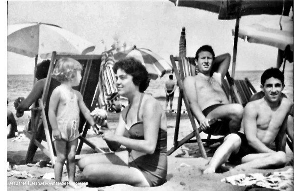 1960 - Al mare a San Vincenzo