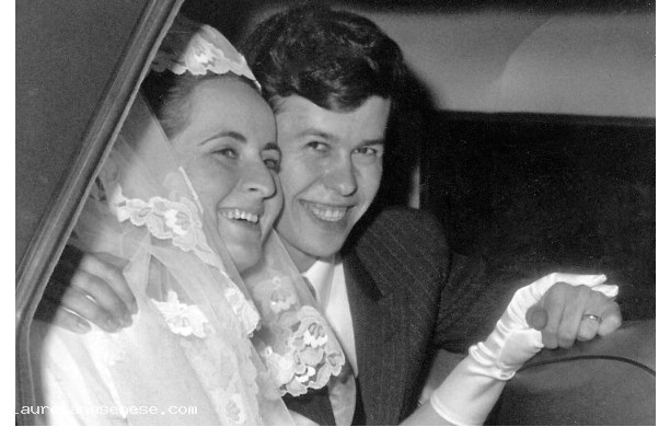1969, Luned 16 Giugno - Giorgio e Miranda sposi nella chiesina di San Giuseppe