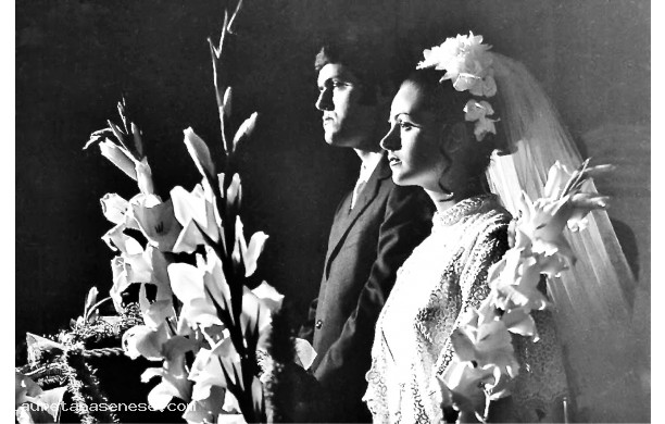 1971, Lunedì 21 Giugno 1971 - Si sposa Giorgio, il citto di Angiolino barbiere