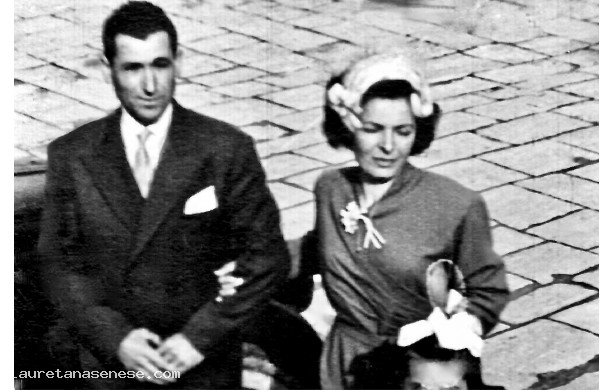 1953, Sabato 11 Aprile - Il Giovannoni si sposa con Marcella