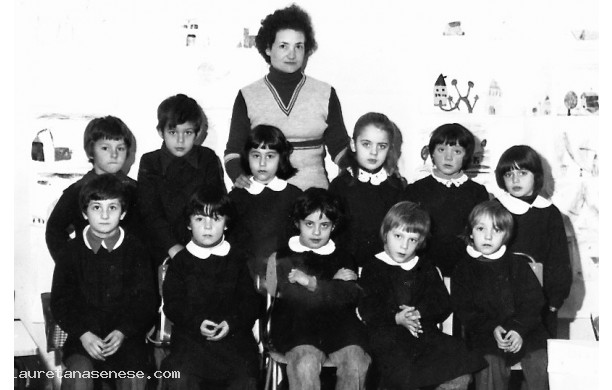 1976 - Prima Elementare della maestra Pelacchi