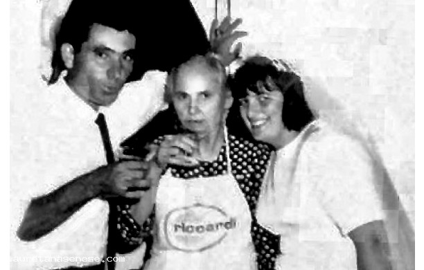 1966? - Venustiano e Loriana con la cuoca