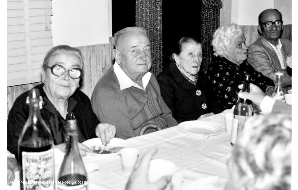 1983, Settembre - Festa degli Anziani alla Stazione: I nonni di Giovanna