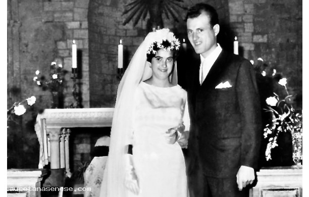 1966, Sabato 15 Ottobre - Enzo Mazzini si sposa con la bella Luciana