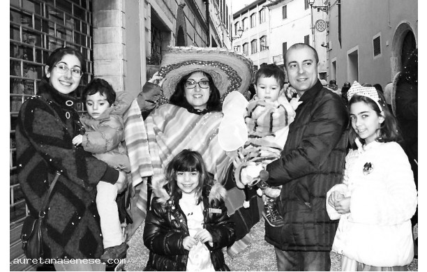 2012 - Il sindaco al Carnevale con la famiglia