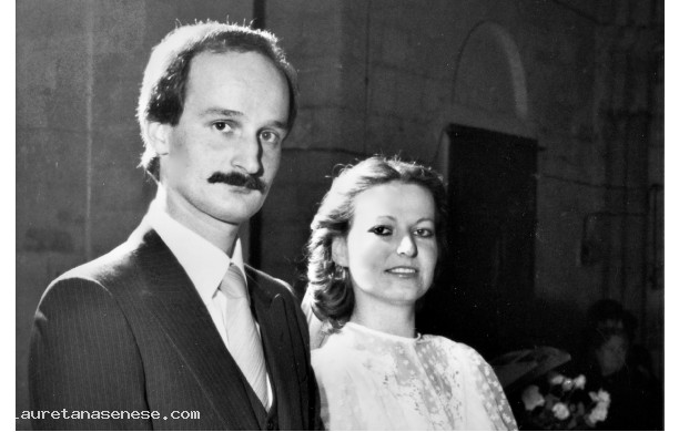 1979, Domenica 21 Ottobre - Si sposano Luciana e Massimo