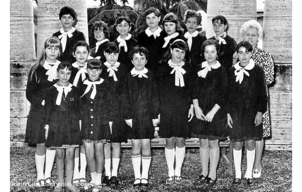 1967 - Quinta B Elementare Femminile