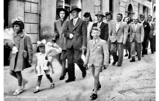 1943, Giovedì 29 Aprile - Matrimonio di Guido Turillazzi