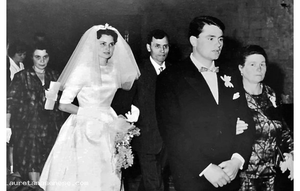 1961, Luned 12 Giugno - Ivana e Divo verso l'altare