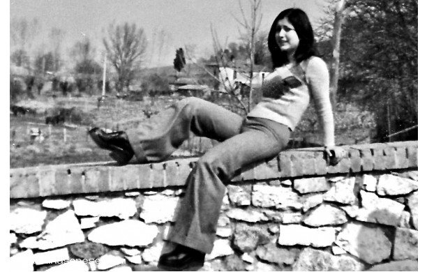 1973 - Catia sul murello di Porta del Bianchi