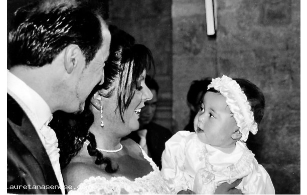 2008, Sabato 14 Giugno - Barbara si sposa e battezza la figlia, Adele Santini