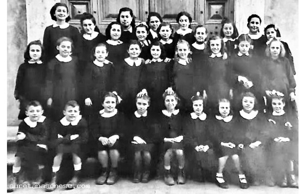 1950 - Quinta Elementare della Maestra Bice