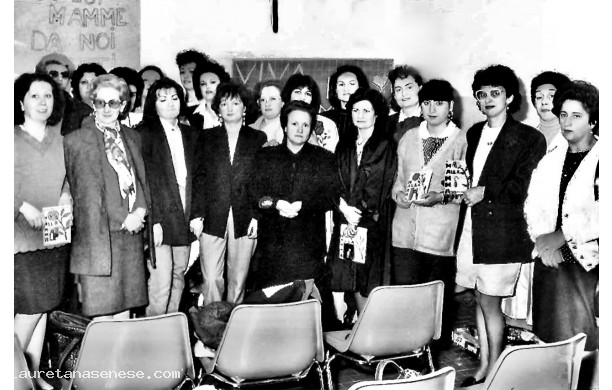 1987, Giovedì 8 Maggio - Festa della mamma a scuola