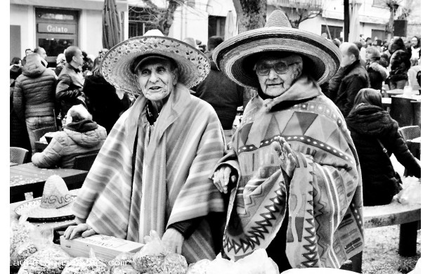 2023, Domenica 12 Febbraio - Nativi Sudamericani infreddoliti, al Carnevale di Meio