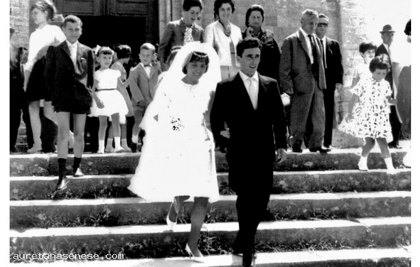 1963, Luglio - Si  sposata Maria di Amelina