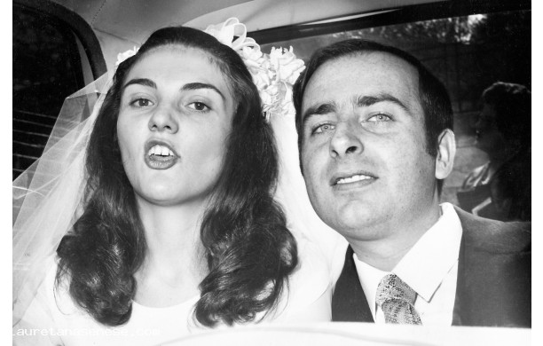 1971, Mercoled 14 Settembre - Mario e Ida appena sposati