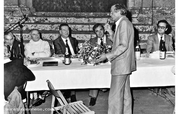 1982 -3- Garbo d’Oro, Mario Maffei al microfono