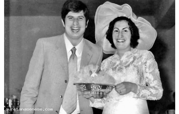 1971, Domenica 13 Giugno - Mario d'Amalia e Mirella sposi