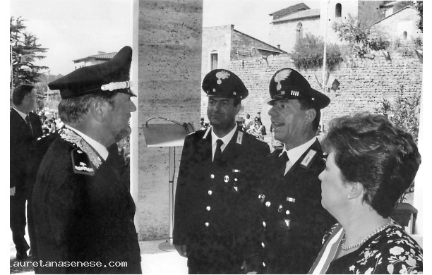 1997, Domenica 21 Settembre - Un momento di pausa dopo la cerimonia