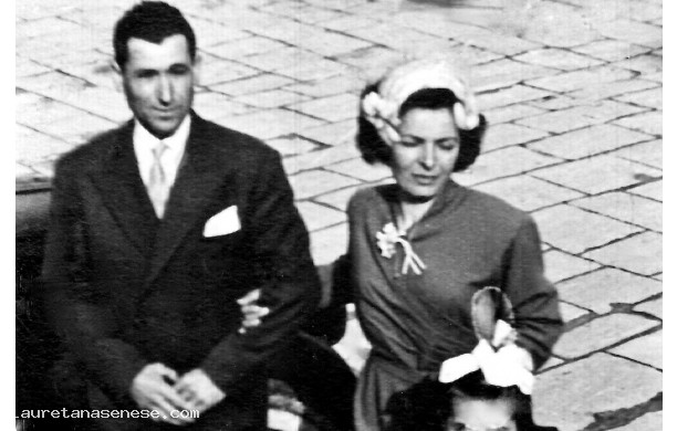 1953, Sabato 11 Aprile - Il Giovannoni si sposa con Marcella
