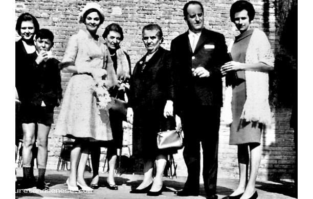 1964, Luned 5 Ottobre - Francesco e Laurina prima del pranzo