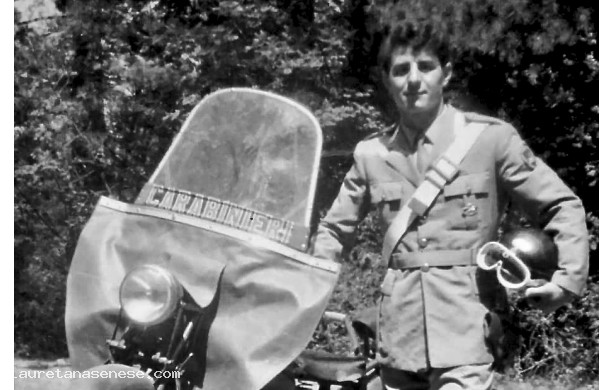 1968 - Un giovane Carabiniere Motociclista