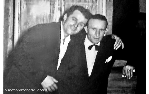 1956? - Mauro con il patrigno Giuseppe