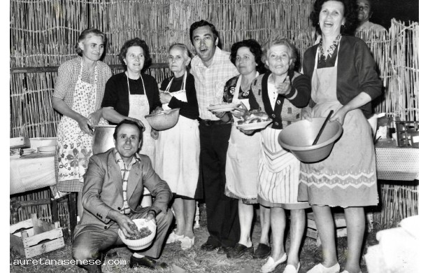 1976? - La squadra della cucina alla Mostra