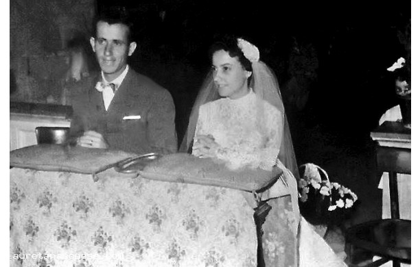 1956, mercoled 26 settembre - Enzo e Teresa sposi